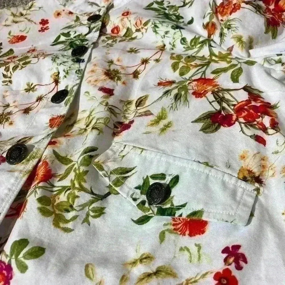 Colleen Atwood Alice Through the Looking Glass in Wonderland Floral Jacket M - Picture 6 of 14